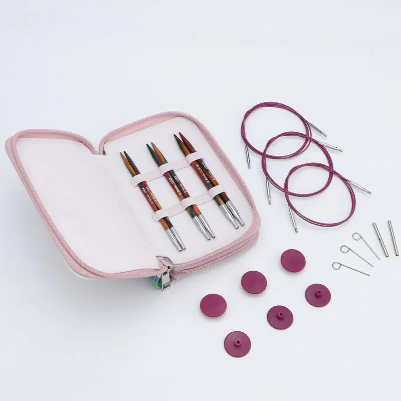 **NEW** [55505] KnitPro Symfonie 2 Interchangeable Needle Set (13cm / 5") - Starter