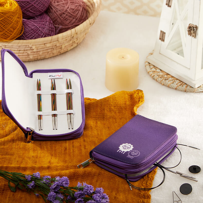 [20660] Knitpro Symfonie Wood Interchangeable Knitting Needle Set (Starter)