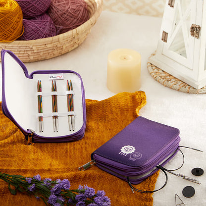 [20660] Knitpro Symfonie Wood Interchangeable Knitting Needle Set (Starter)
