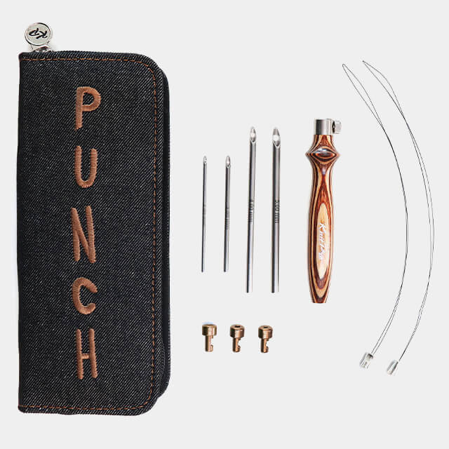 [21002] Knitpro Earthy Punch Needle Set
