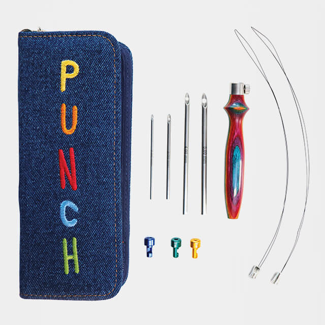 Knitpro Vibrant Punch Needle Set