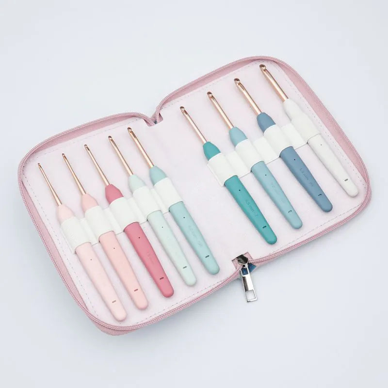 [30180] KnitPro Vybe Deluxe Single Ended Crochet Hook Set