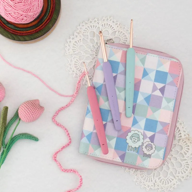 [30180] KnitPro Vybe Deluxe Single Ended Crochet Hook Set