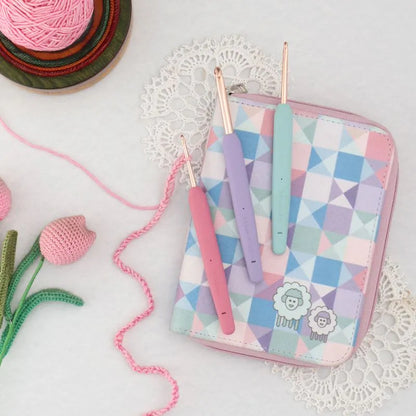 [30180] KnitPro Vybe Deluxe Single Ended Crochet Hook Set