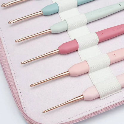 [30181] KnitPro Vybe Grande Single Ended Crochet Hook Set - 14 hooks