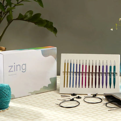 **NEW** [47412] Knitpro Zing Interchangeable Needle Set (Melodies Of Life) - 13cm (5")