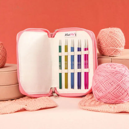 **NEW** [47433] Knitpro Zing Normal Interchangeable Needle Sets - 13cm (5”) (Starter Set)