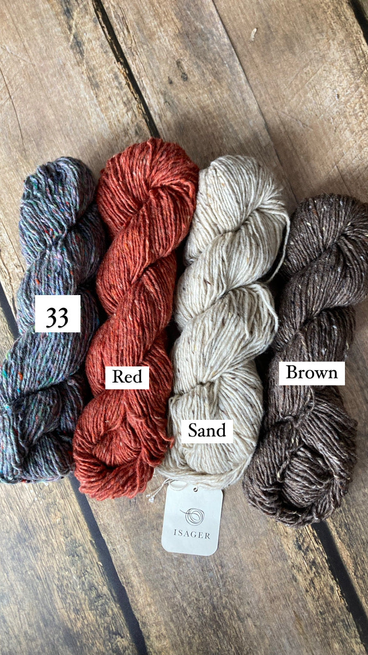[PREORDER ONLY] ISAGER Aran Tweed