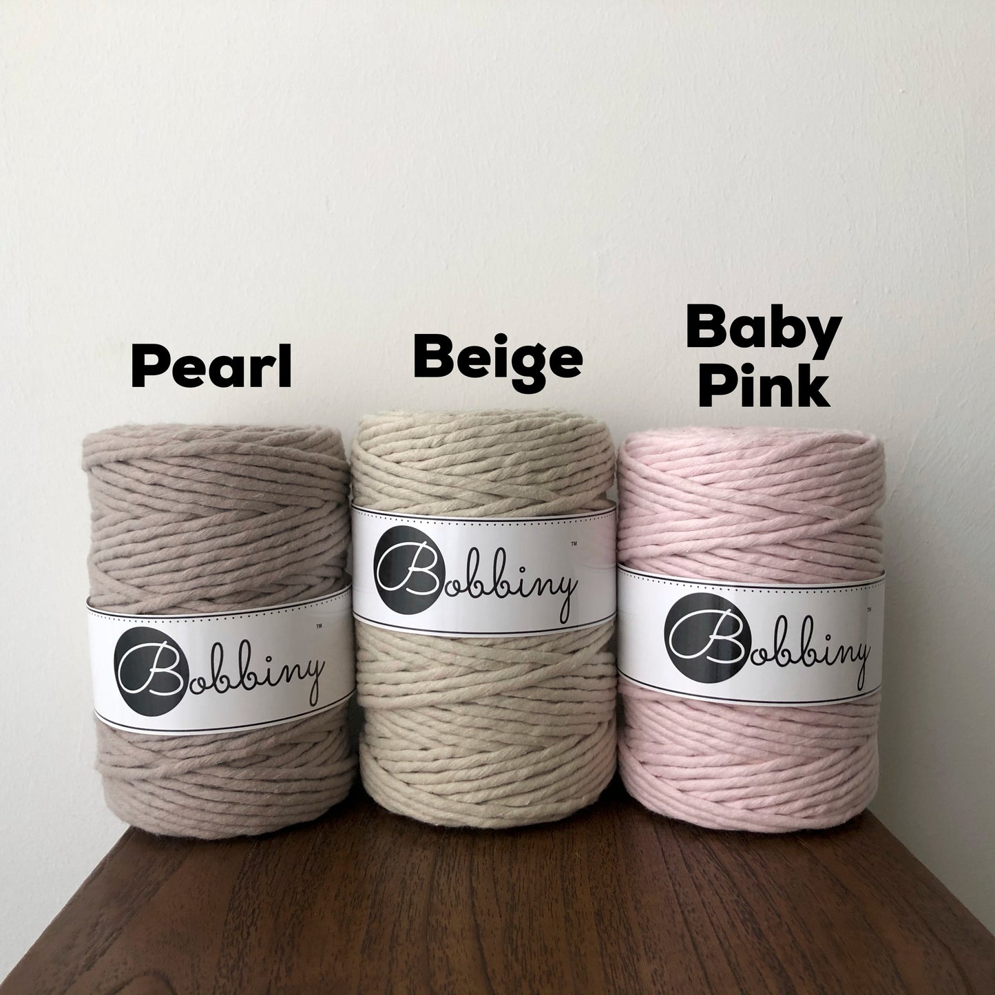 Bobbiny Cotton Macrame Cords (5mm)