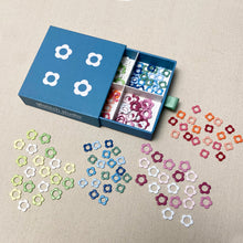 Load image into Gallery viewer, Allstitch Stitch Markers - Flower Stitch Marker Sampler (Box Set)