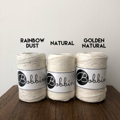 Bobbiny Cotton Macrame Cords (1.5mm)