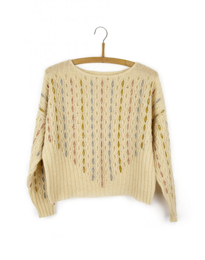 Isager Knit Patterns - Cloudy Blouse by Helga Isager