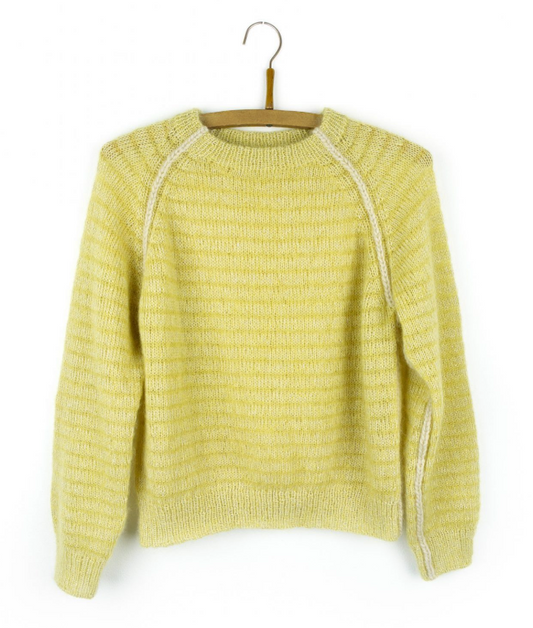 Isager Knit Patterns - Sunny Blouse by Helga Isager