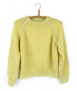 Isager Knit Patterns - Sunny Blouse by Helga Isager