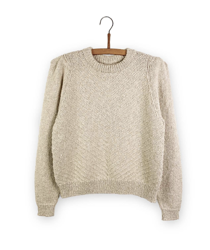 Isager Knit Patterns - Swan Sweater by Helga Isager