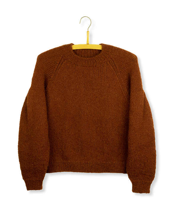 Isager Knit Patterns - Vienna Sweater by Helga Isager
