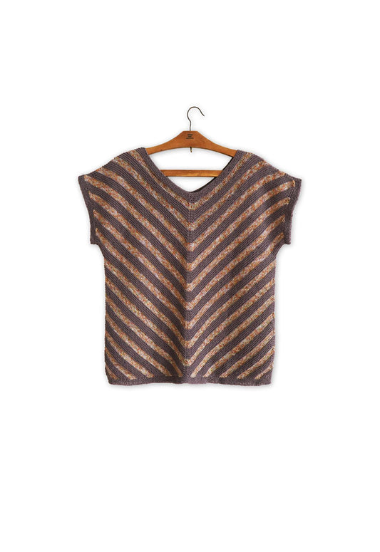 Isager Knit Patterns - Nikko Top by Marianne Isager
