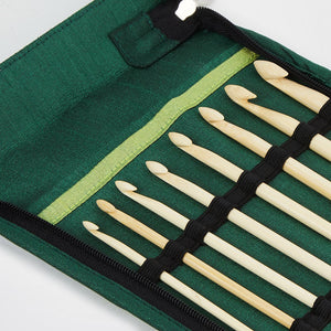 [22554] Knitpro Bamboo Crochet Hook Set - Afghan / Tunisian