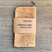 Load image into Gallery viewer, Allstitch Cork Notions Case - Natural