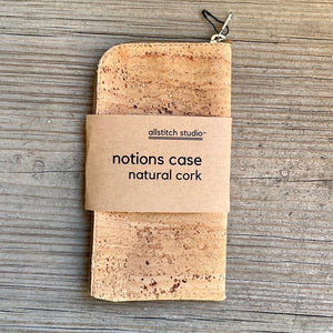 Allstitch Cork Notions Case - Natural