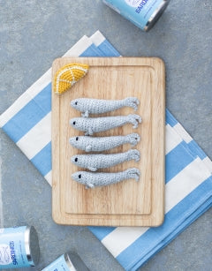 TOFT Gourmet Crochet Sardines in a tin